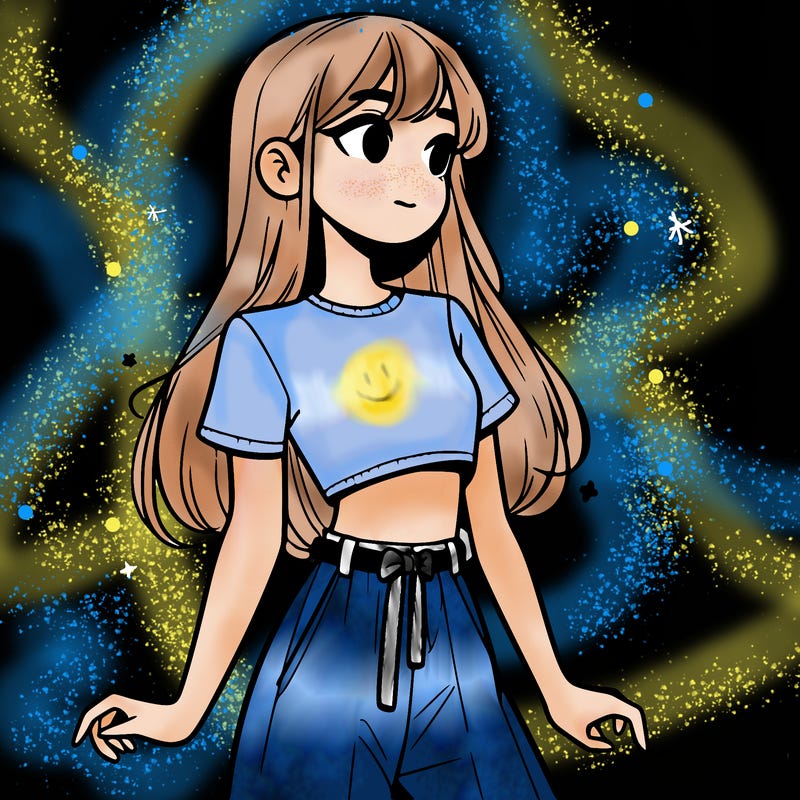 girl in a cute crop top