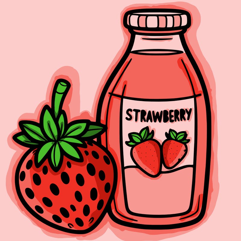 strawberry milk