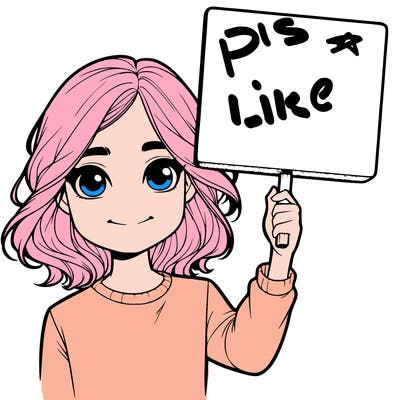 realistic girl holding up a sign