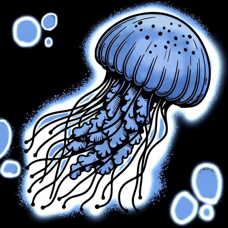 realistic jellyfish