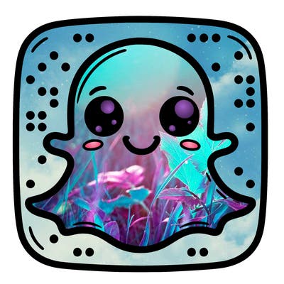 the real snapchat logo