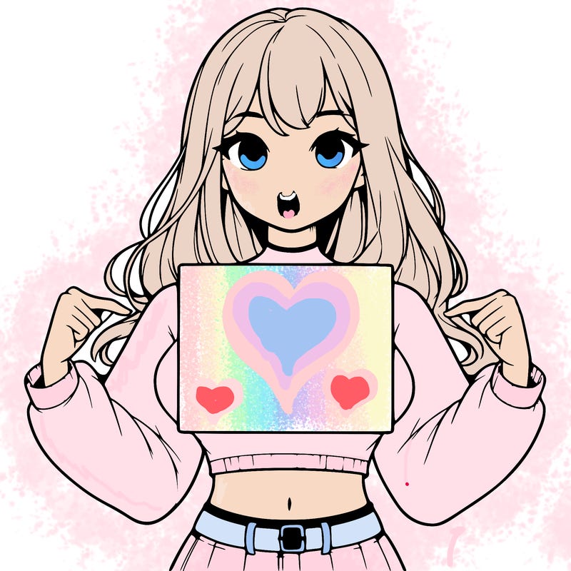 girl holding a blank sign in a long sleeve crop top