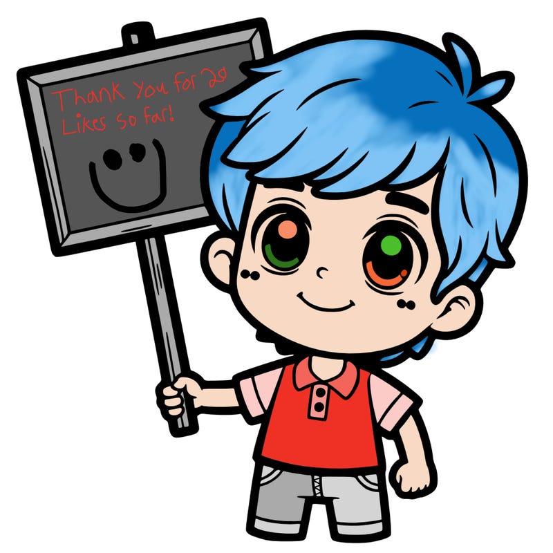 boy with sign