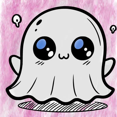 cute ghost