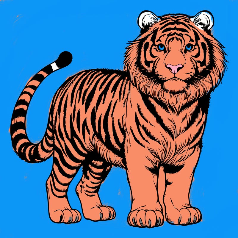 realistic tiger