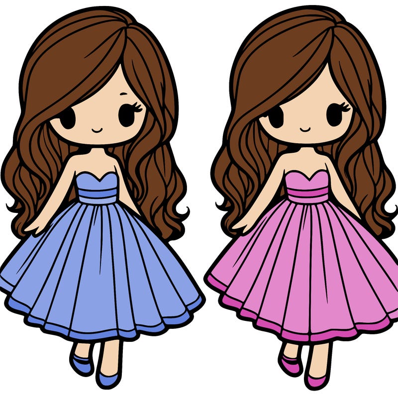 girl in a flowy dress