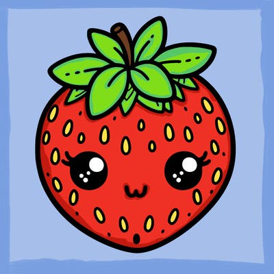 cute strawberry