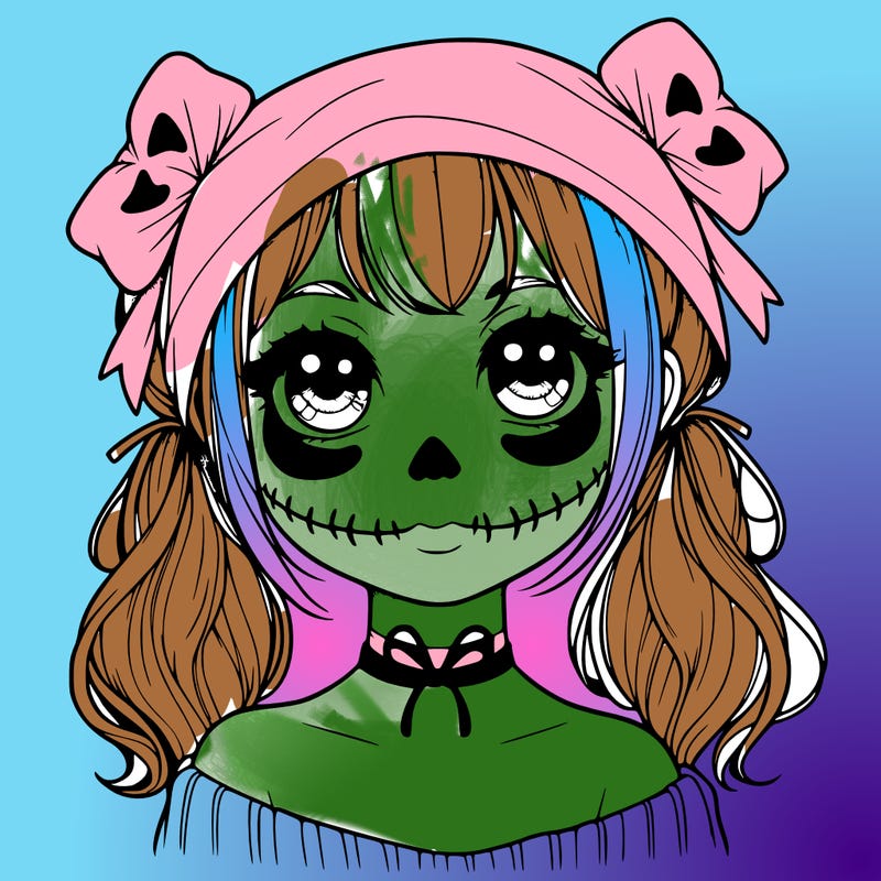 realistic girl halloween