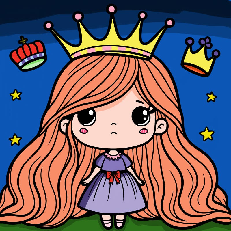 girl with  crown