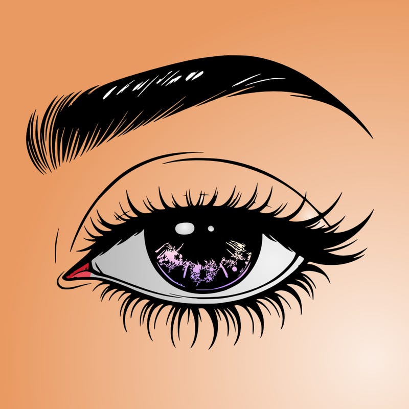 eye closed realistic