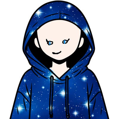 faceless girl in hoodie