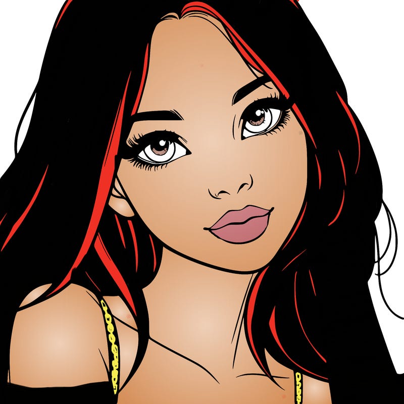 beautiful realistic girl