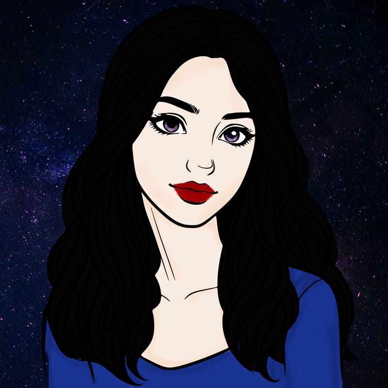 realistic young woman