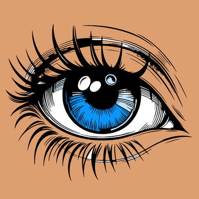 realistic eye