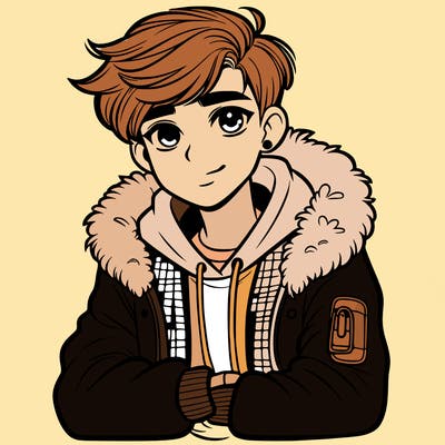 stylish teenager