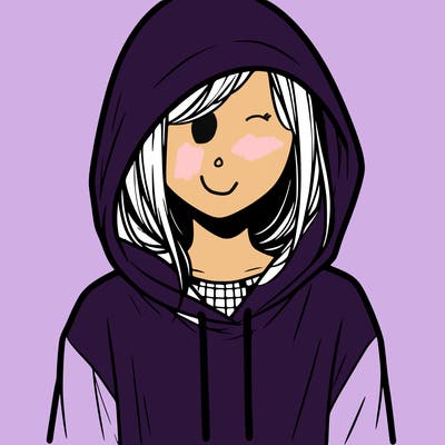 faceless girl in hoodie