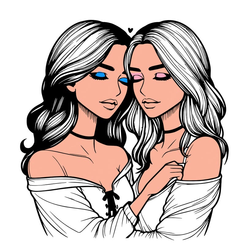 realistic girls in love