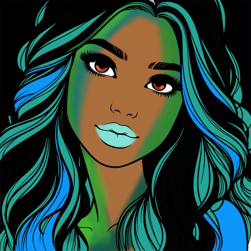 beautiful realistic girl