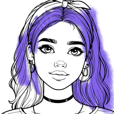 realistic teenage girl