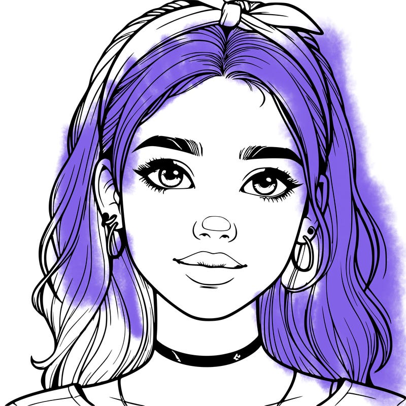 realistic teenage girl