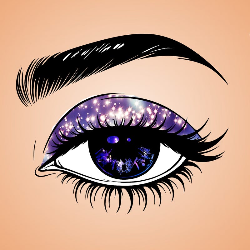 eye closed realistic