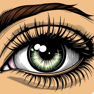realistic eye