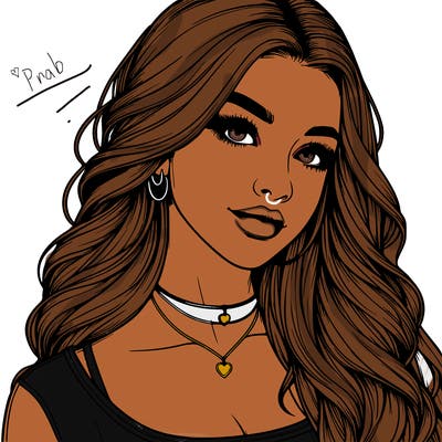 detailed realistic girl