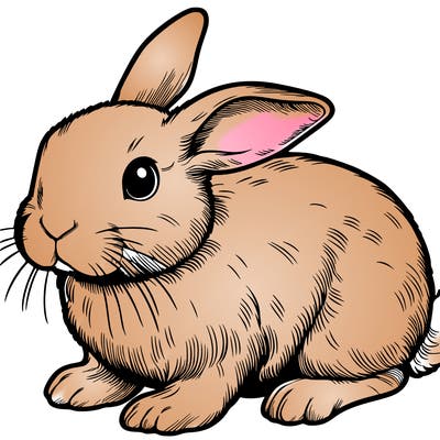realistic bunny