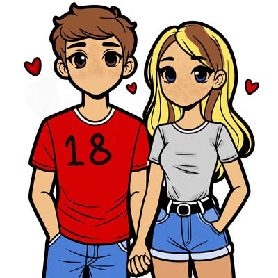 boyfriend and girlfriend