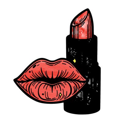 lips and lipstick