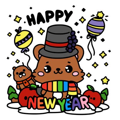 message : happy new year