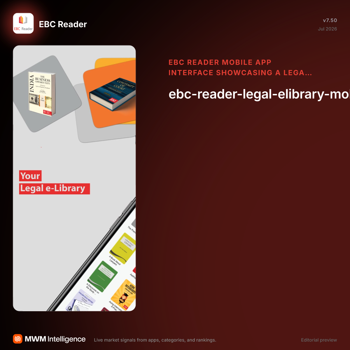 EBC Reader - Books App | MWM