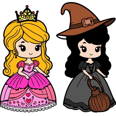 princess as a witch