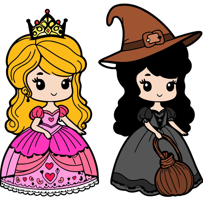 princess as a witch