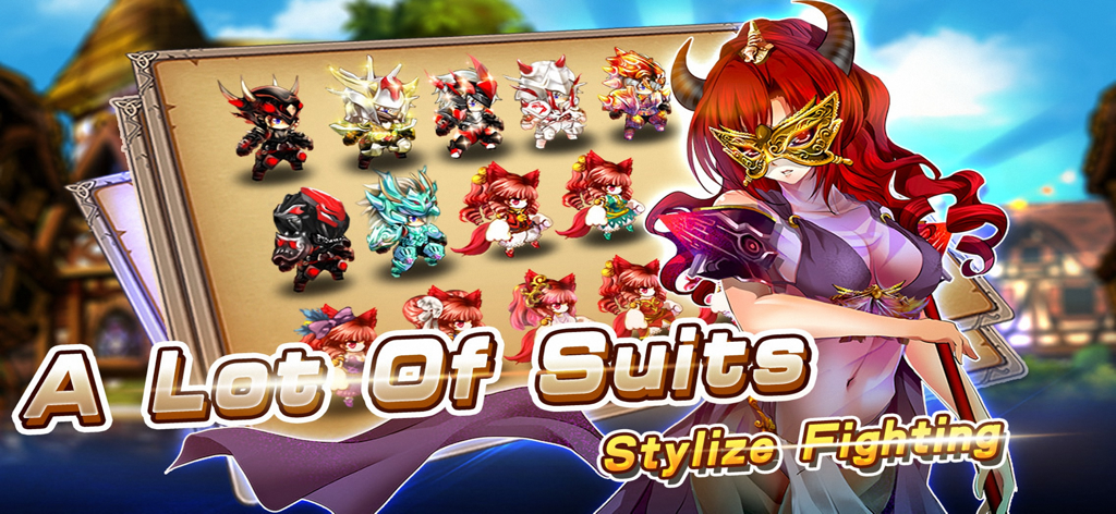 Gods Wars IV : Rise of War-God - Une présentation de différents ensembles d'armures et de costumes de personnages dans Gods Wars IV Rise of War-God.