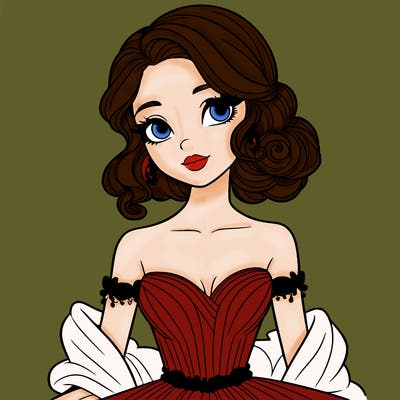 a pretty elegant lady