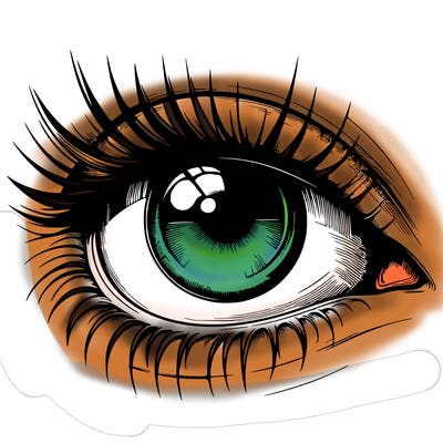 realistic eye