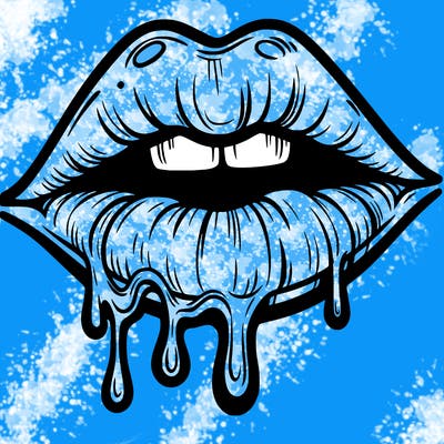 lips that look realistic and drip