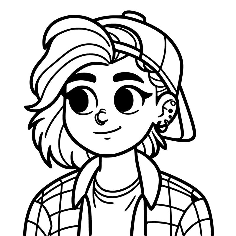 bisexual girl tomboy