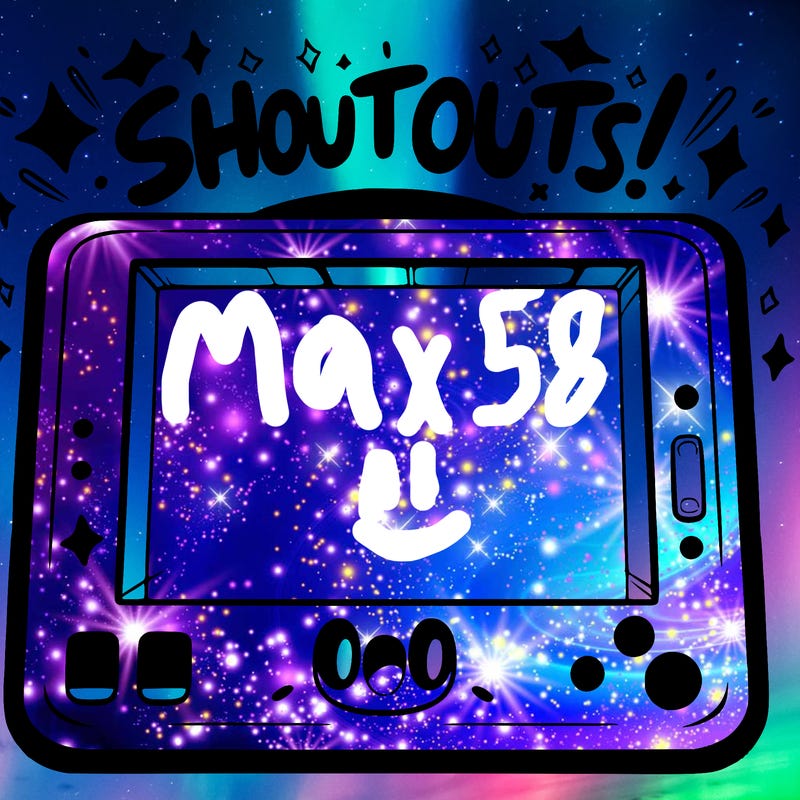 blank canvas that says above it shoutouts