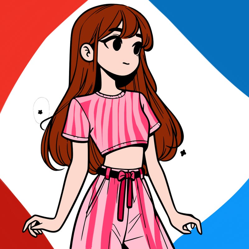 girl in a cute crop top