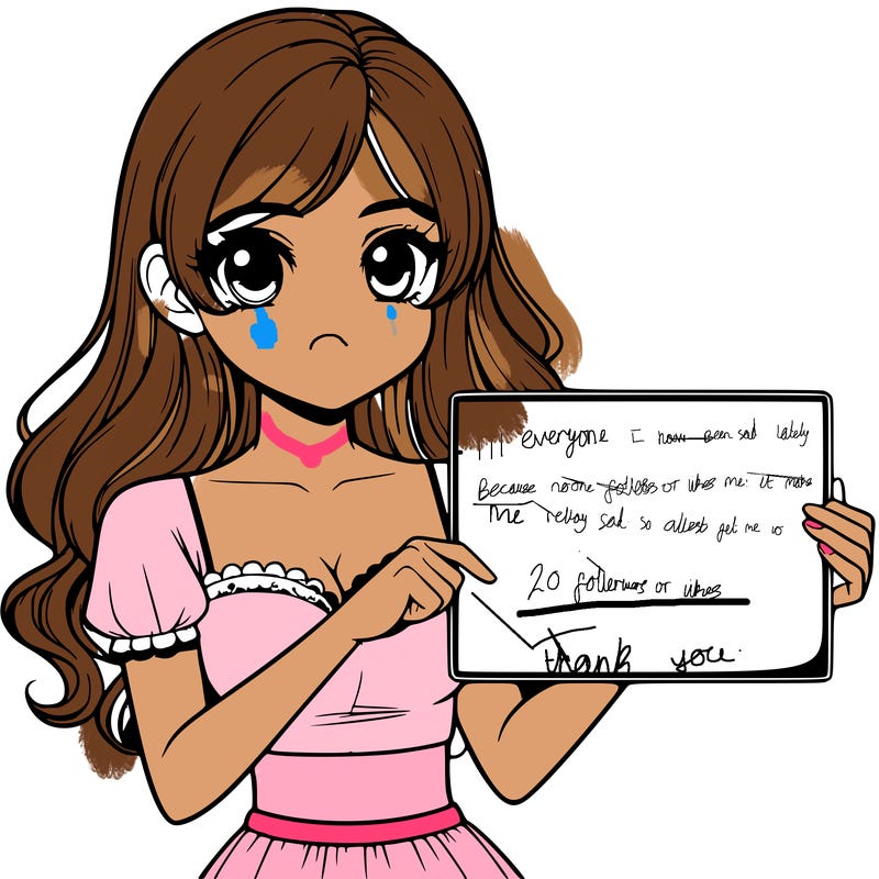 realistic pretty girl holding blank sign