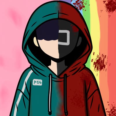 faceless girl in hoodie