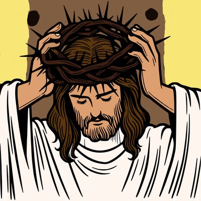 the crowning of jesus with thorns