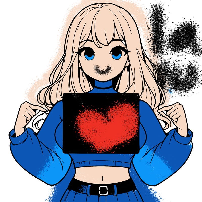 girl holding a blank sign in a long sleeve crop top