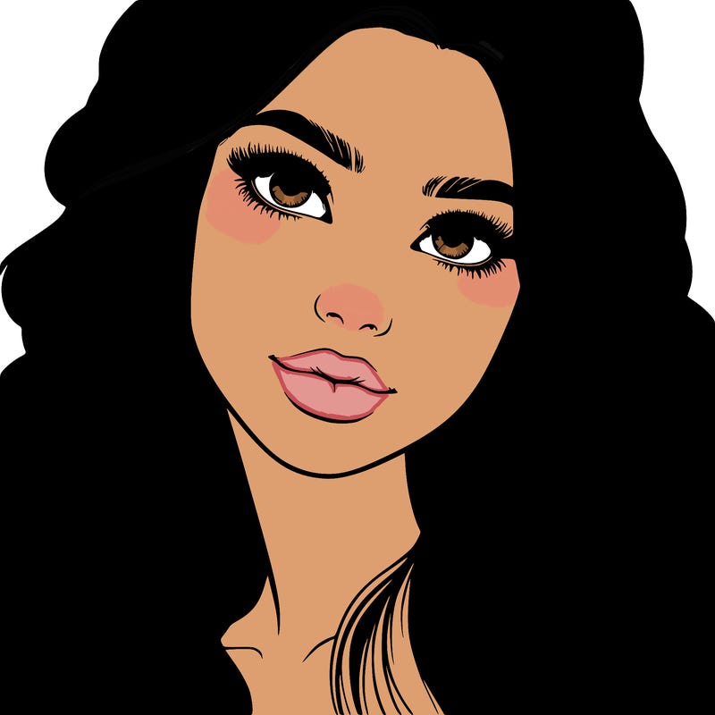 beautiful realistic girl