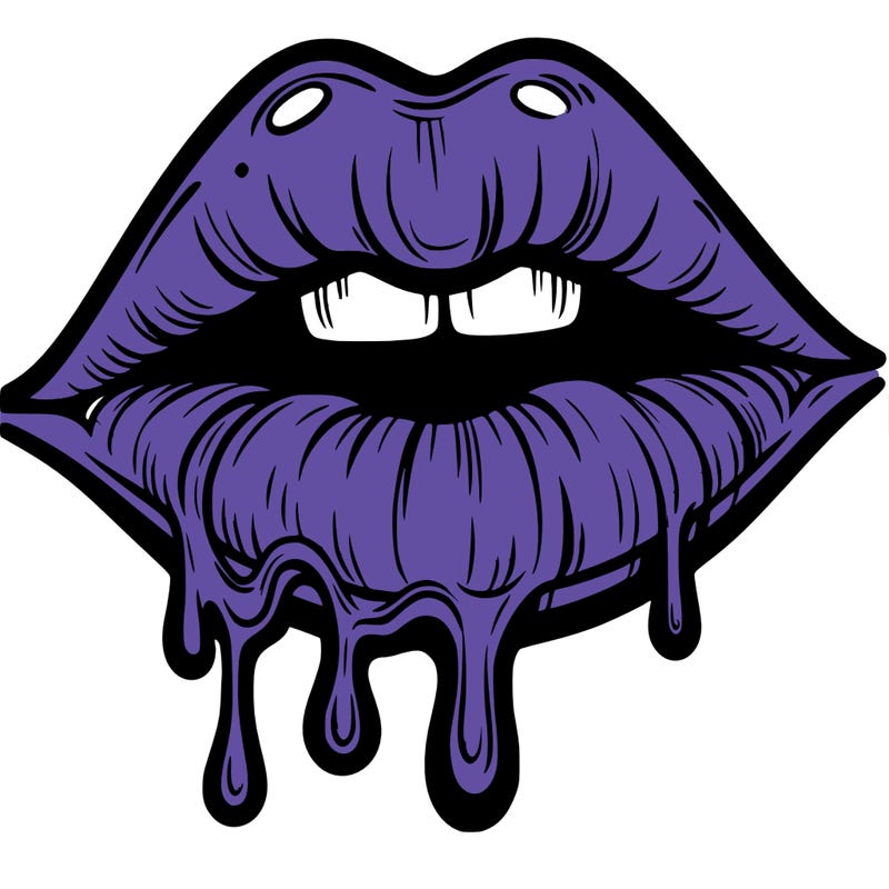 lips that look realistic and drip