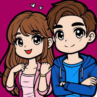 boyfriend and girlfriend