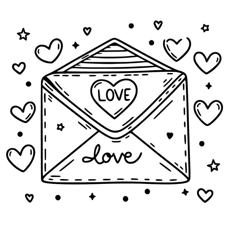 love letter envelope