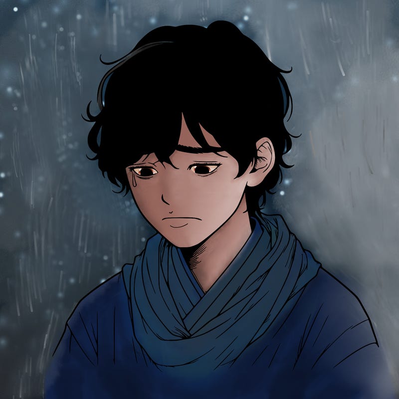 sad realistic girl